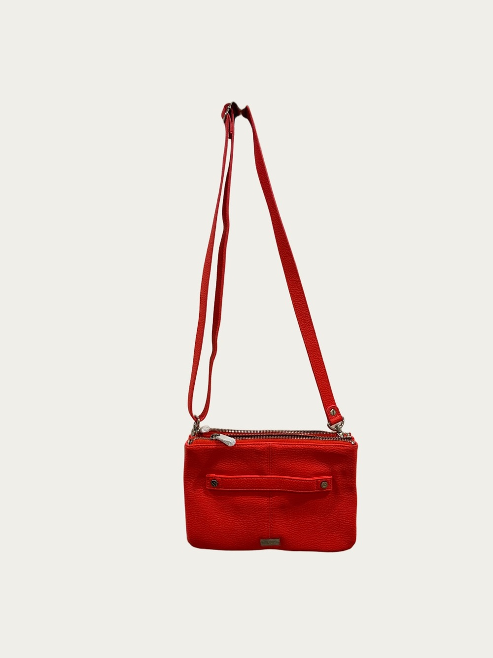 Thirty-One Street Style Coral Kisses Pebble Crossbody Clutch